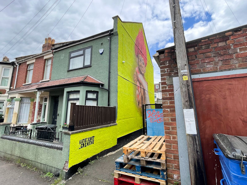 Katie Scott, Upfest 24, Lime Road, Bristol, May 2024