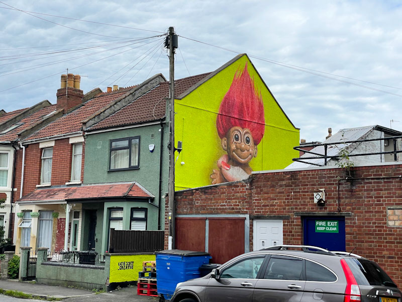 Katie Scott, Upfest 24, Lime Road, Bristol, May 2024