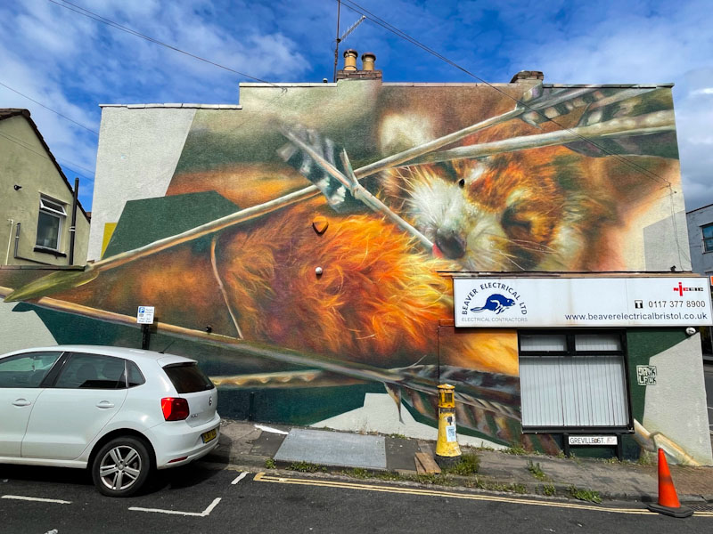 Jack Lack, Upfest 24, Greville Street, Bristol, May 2024