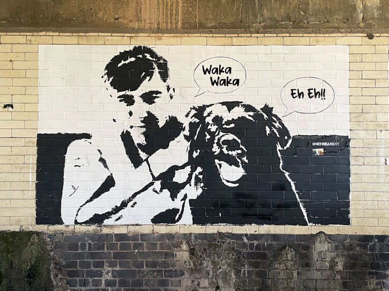 Northbanksy, Hornsey Road, North London, December 2024