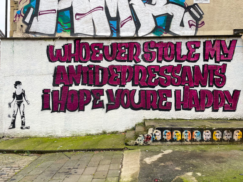 Unknown Artist, Braggs Lane, Bristol, December 2024