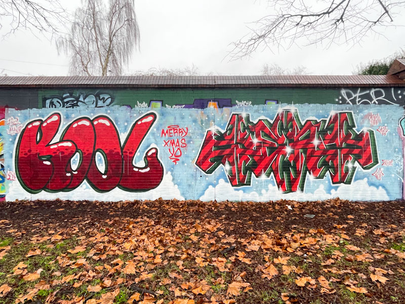 Kool Hand and Werm, Sparke Evans Park, Bristol, January 2025