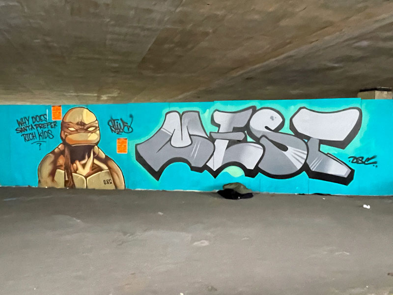 Stivs and Mest, M32 Spot, Bristol, January 2025