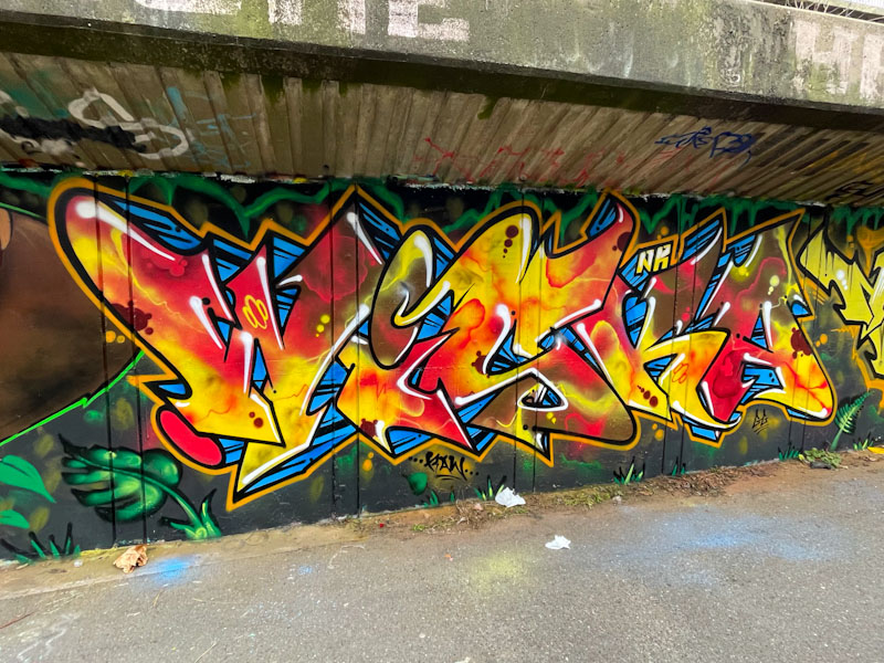 Neddy Ned Neddy, M32 Cycle path, Bristol, January 2025