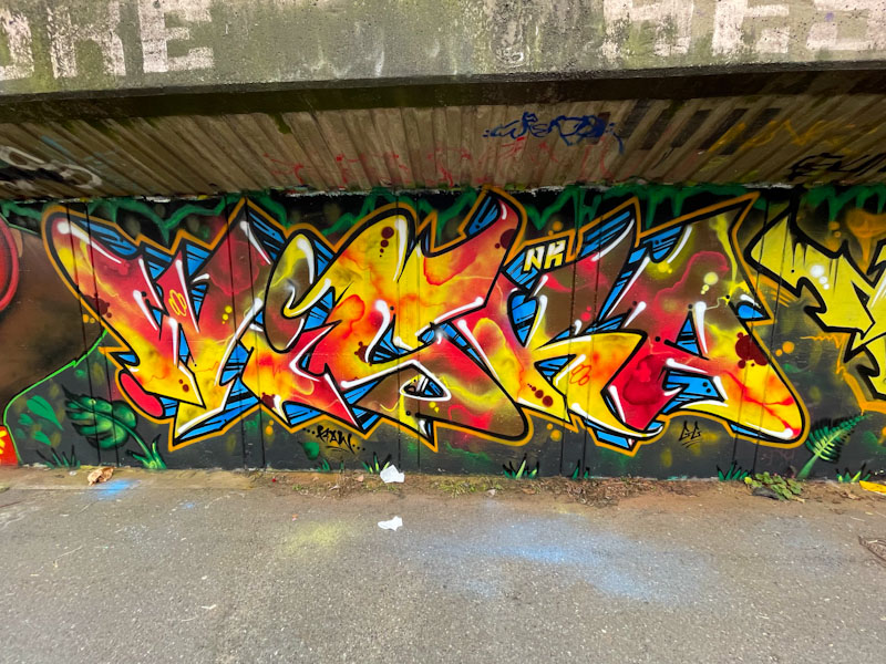 Neddy Ned Neddy, M32 Cycle path, Bristol, January 2025