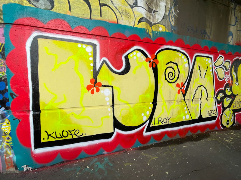 Lupa, Cumberland Basin, Bristol, January 2025