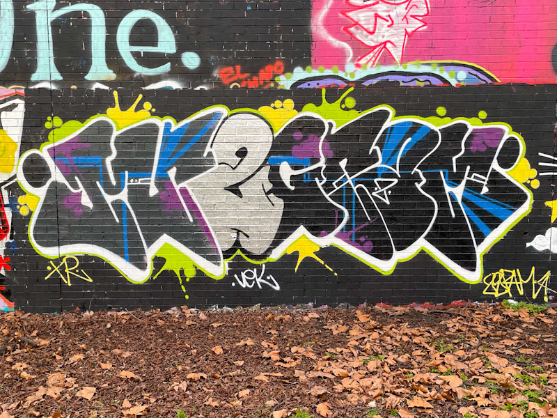 Mr Two Gram, Sparke Evans Park, Bristol, January 2025