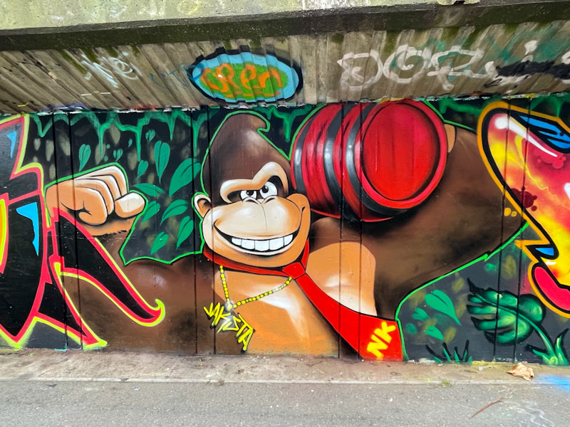 Jaksta, M32 Cycle path, Bristol, January 2025