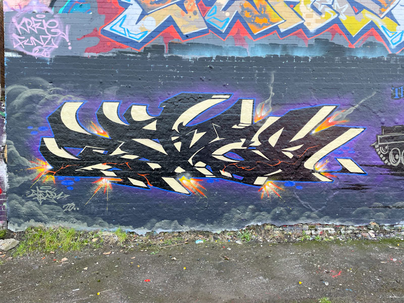 Fade, Dean Lane, Bristol, January 2025