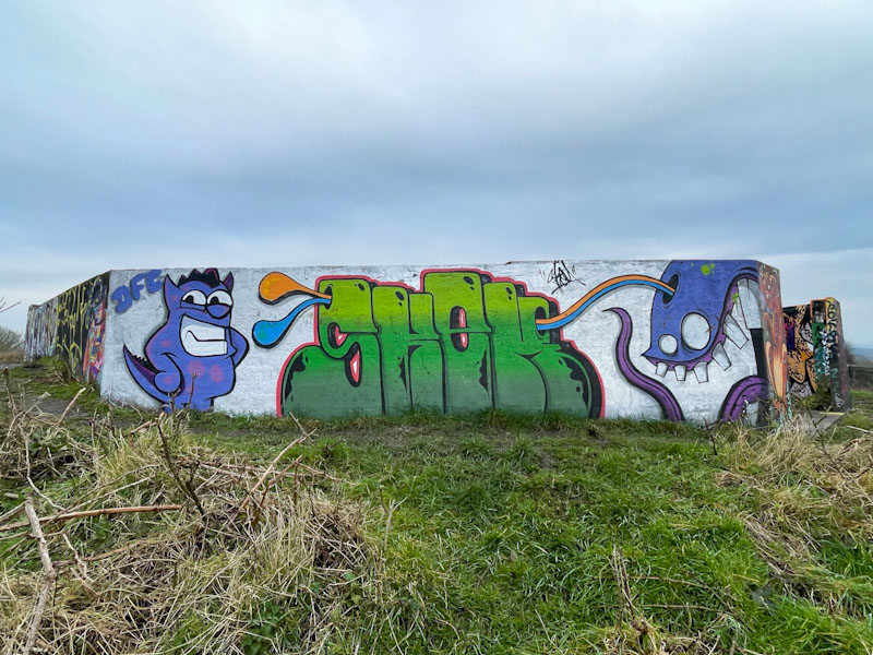 DFC1848 and Skem, Purdown, Bristol, February 2025