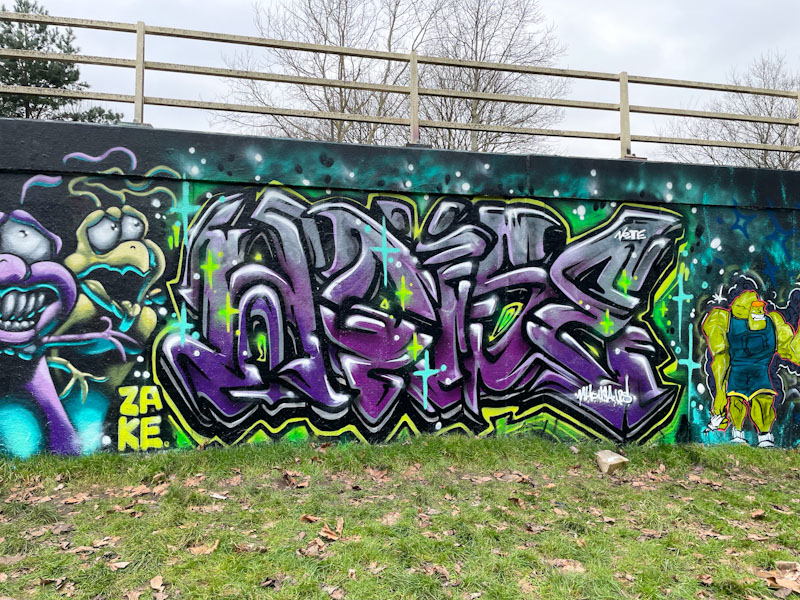 Noise, M32 roundabout, Bristol, February 2025