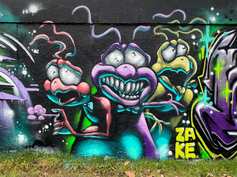 Zake, Cumberland Basin, Bristol, February 2025