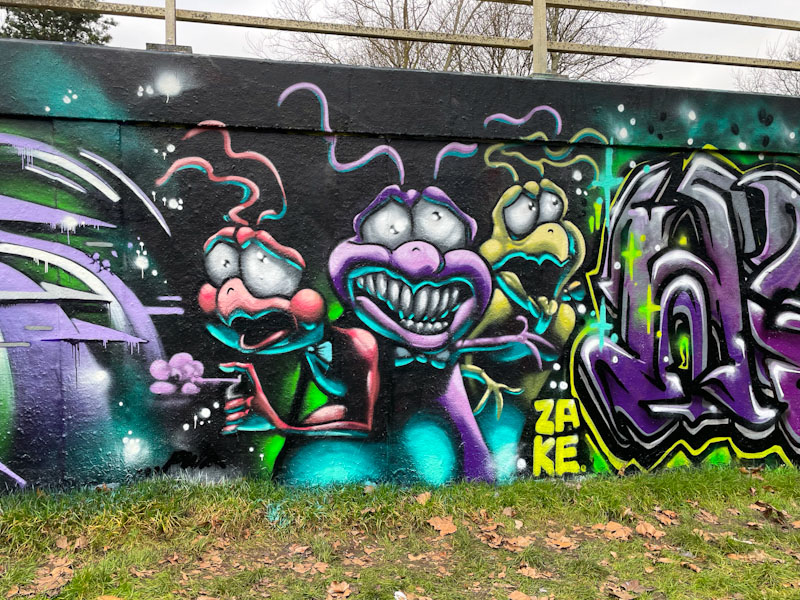 Zake, Cumberland Basin, Bristol, February 2025