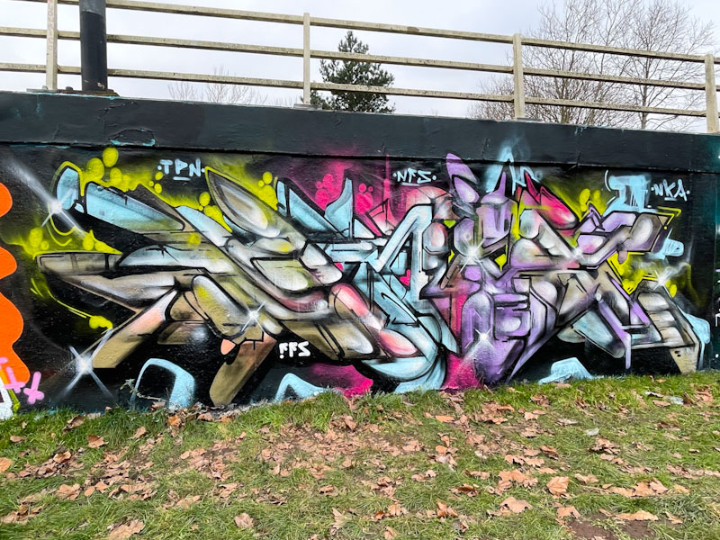 Kid Krishna, M32 roundabout, Bristol, February 2025