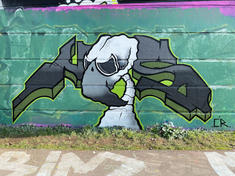 Mr Crawls, Cumberland Basin, Bristol, February 2025