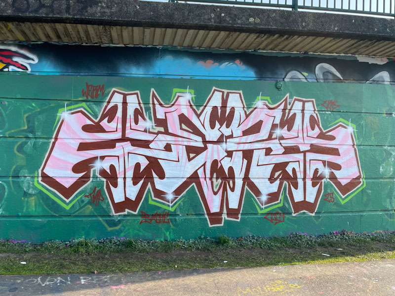 Werm, Cumberland Basin, Bristol, February 2025