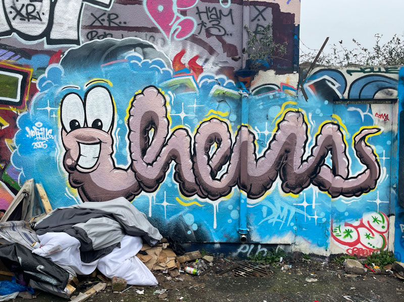 Hemper, M32 Cycle path, Bristol, February 2025