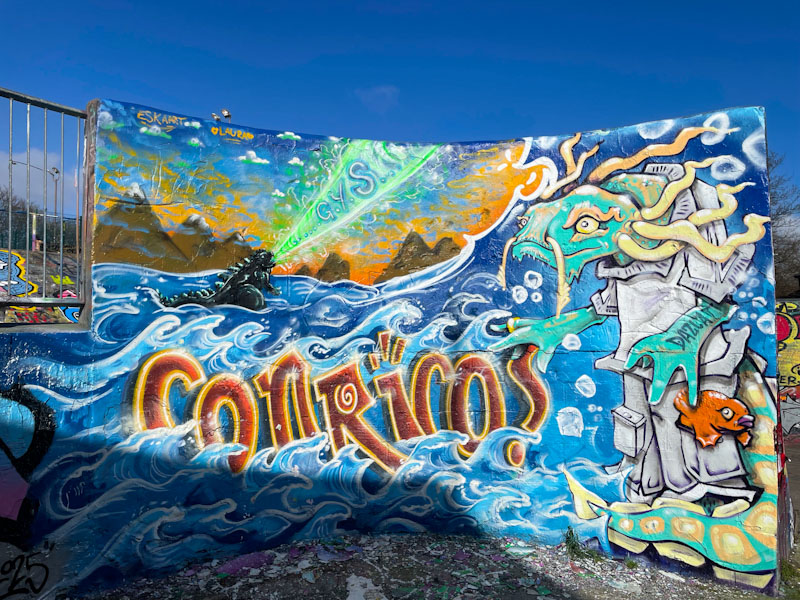 Cornico and Daz Cat, Dean Lane, Bristol, February 2025