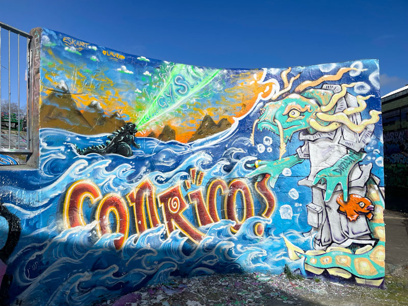 Cornico and Daz Cat, Dean Lane, Bristol, February 2025