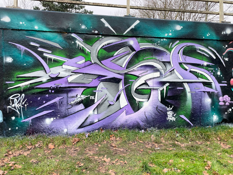 Eska, M32 roundabout, Bristol, February 2025