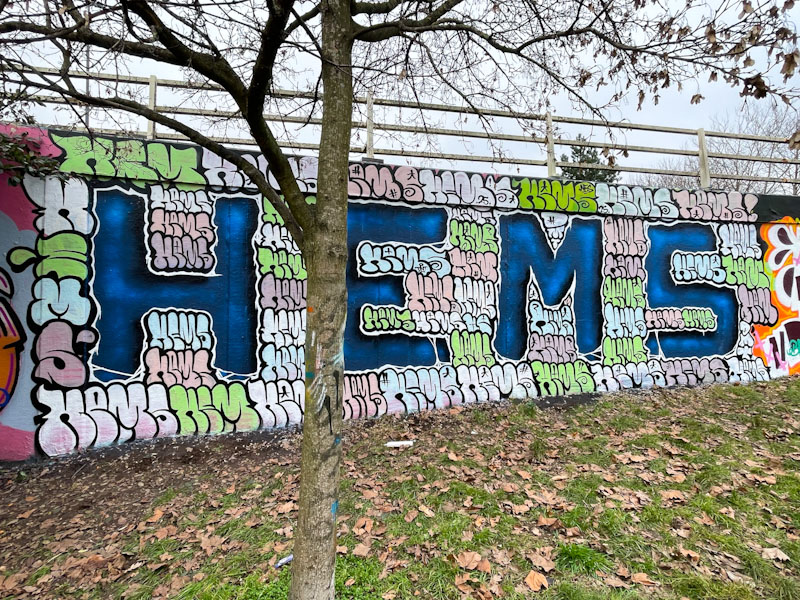 Hemper, M32 roundabout, Bristol, February 2025