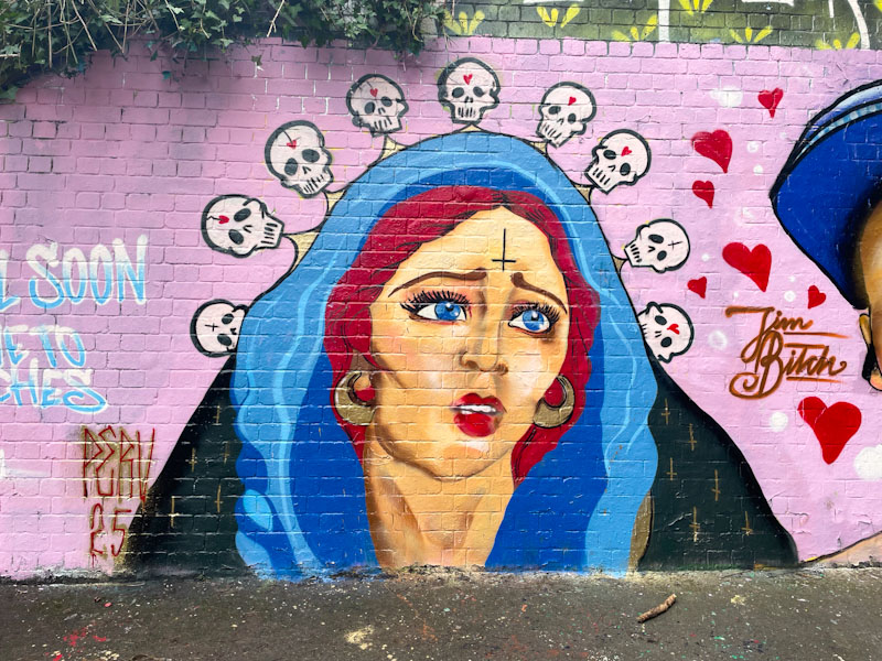 Badger Feral, St Werburghs, Bristol, February 2025