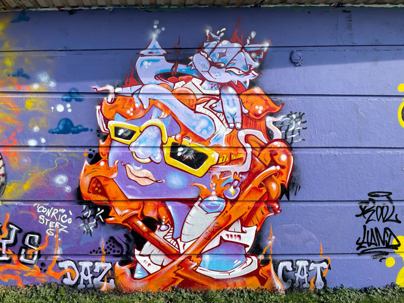 Daz Cat, Cumberland Basin, Bristol, March 2025