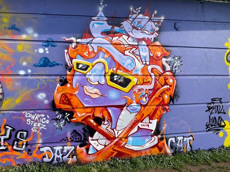 Daz Cat, Cumberland Basin, Bristol, March 2025