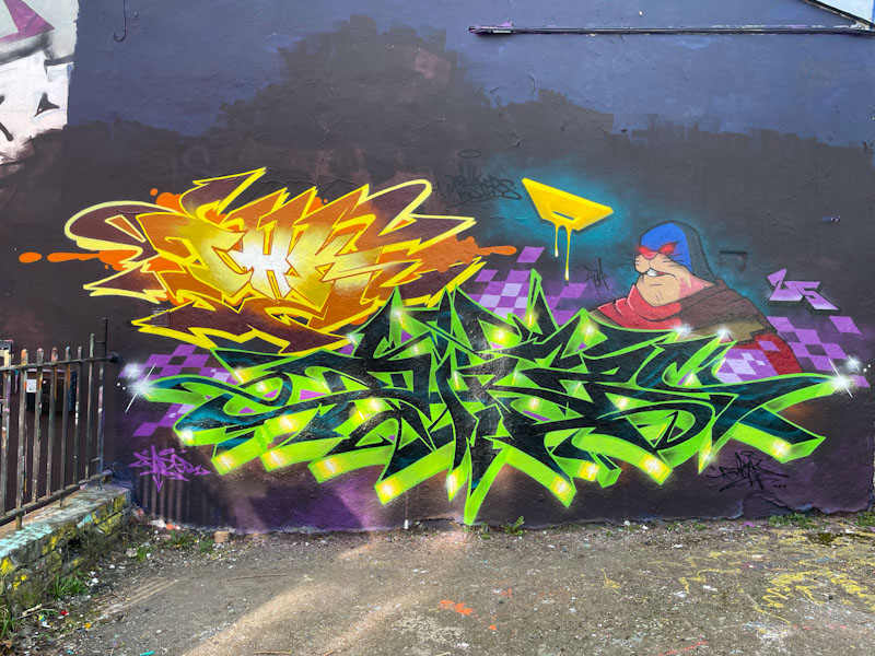 Dibz and Fade, Dean Lane, Bristol, March 2025
