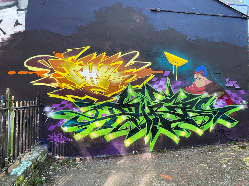 Dibz and Fade, Dean Lane, Bristol, March 2025