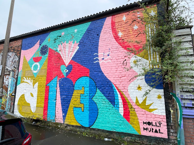 Molly Mural, New Bird Street, Liverpool, March 2025