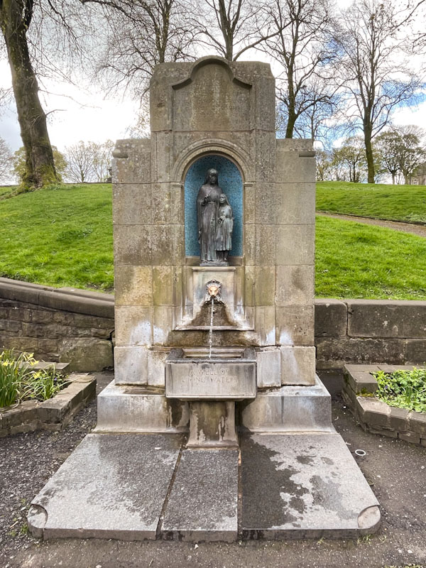 St Ann's Well, Buxton, Derbyshire, April 2024