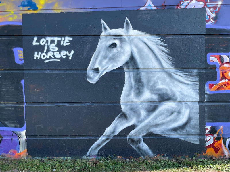 Unknown artist, Cumberland Basin, Bristol, April 2025