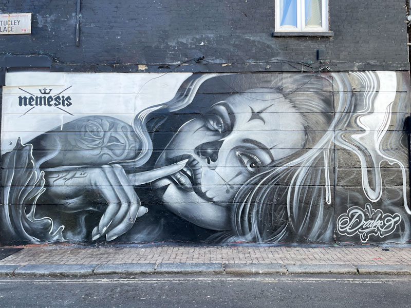 Drake, Stucley Place, Camden Town, London, April 2025