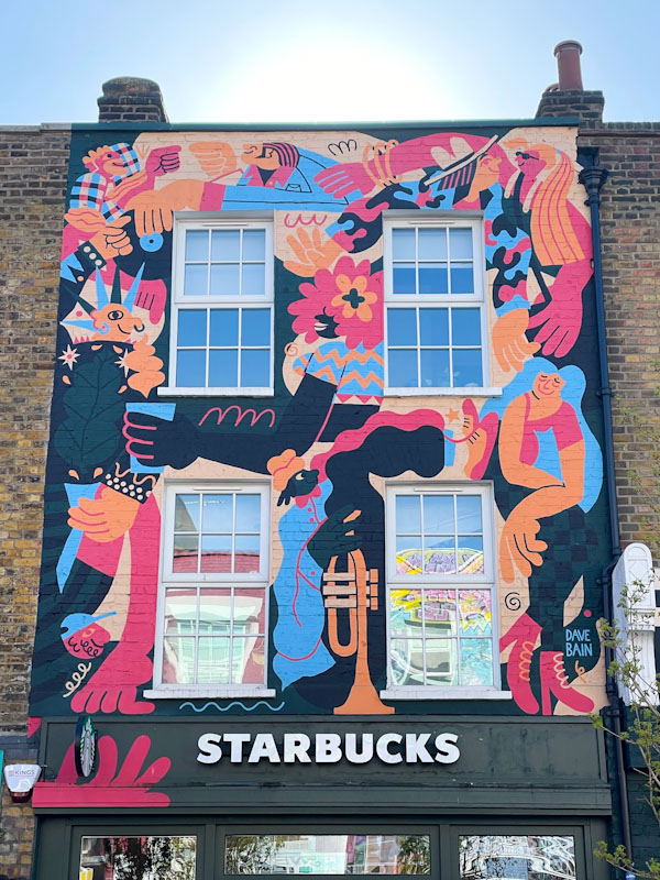 Dave Bain, Camden High Street, London, April 2025