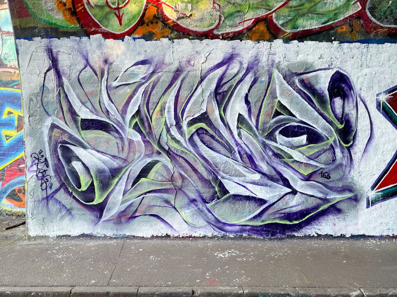 Mr Klue, St Werburghs tunnel, Bristol, April 2025