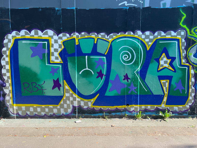 Lupa, M32 roundabout, Bristol, April 2025