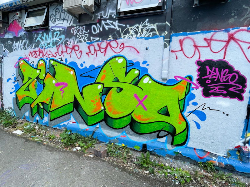 Zinso, Dean Lane, Bristol, May 2025