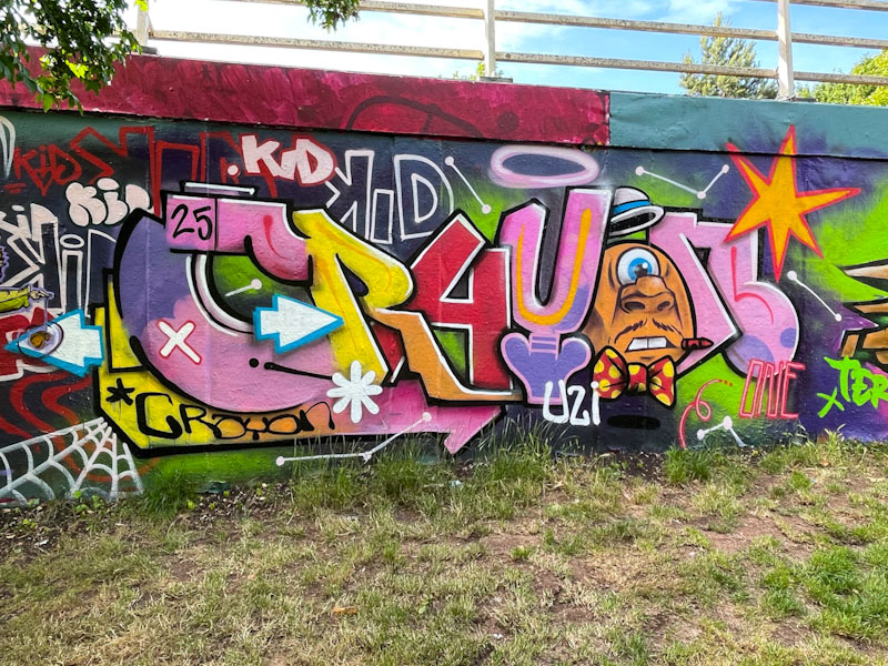 Kid Crayon, M32 roundabout, Bristol, May 2025