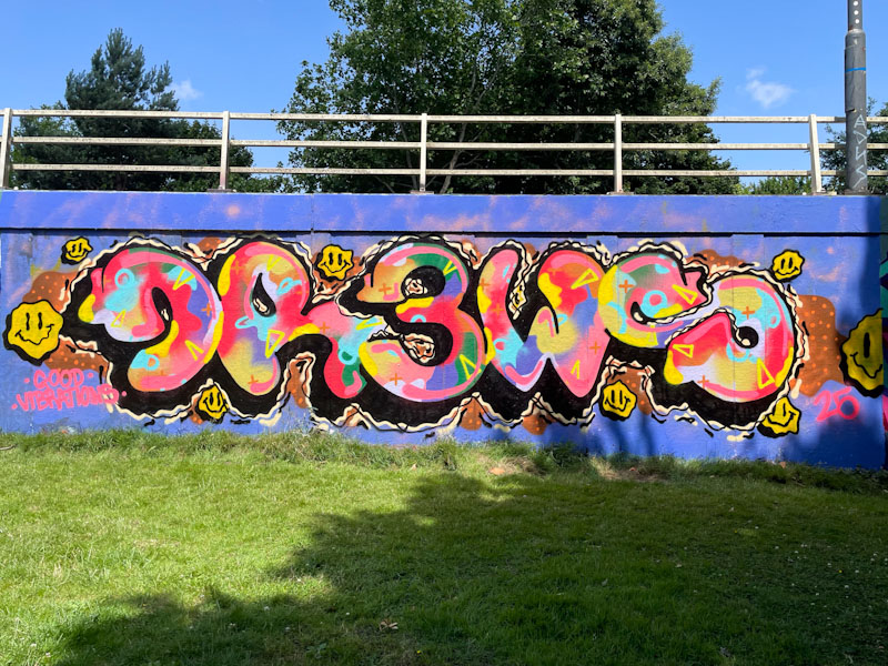 Mr Draws, M32 roundabout, Bristol, June 2025