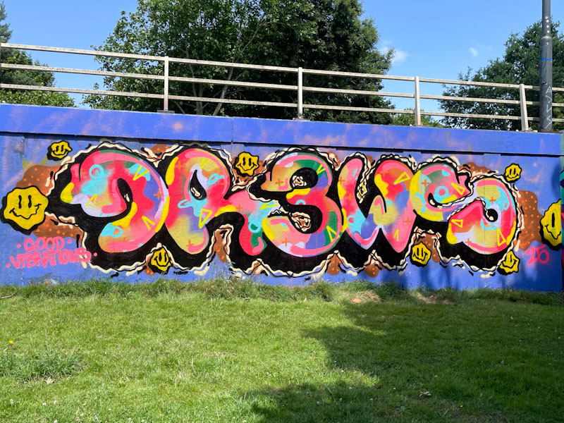 Mr Draws, M32 roundabout, Bristol, June 2025