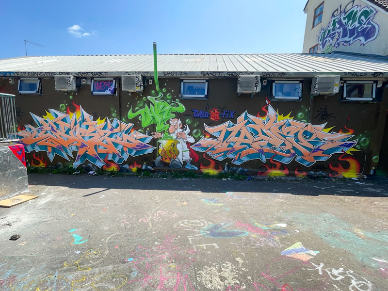 Fade and Dibz, Dean Lane, Bristol, June 2025