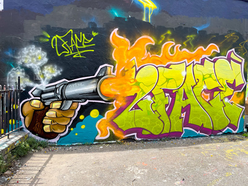 Two Face, Dean Lane, Bristol, June 2025