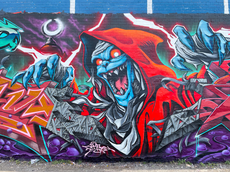 Acid Face with a Brace, Dean Lane, Bristol, May 2025