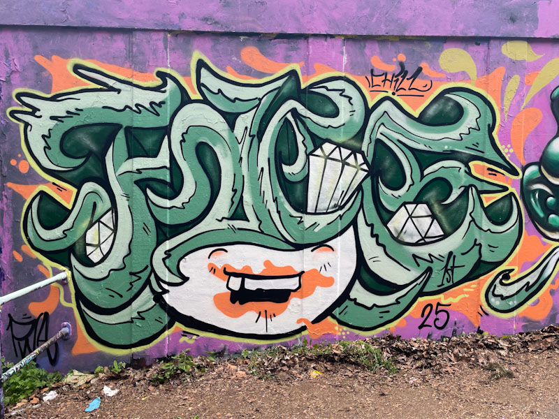 Face 1st, M32 roundabout, Bristol, May 2025