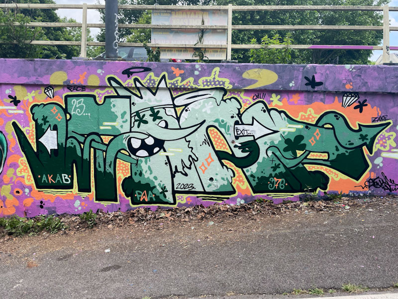 Soap, M32 roundabout, Bristol, May 2025