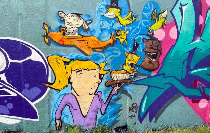 Posh, M32 roundabout, Bristol, May 2025