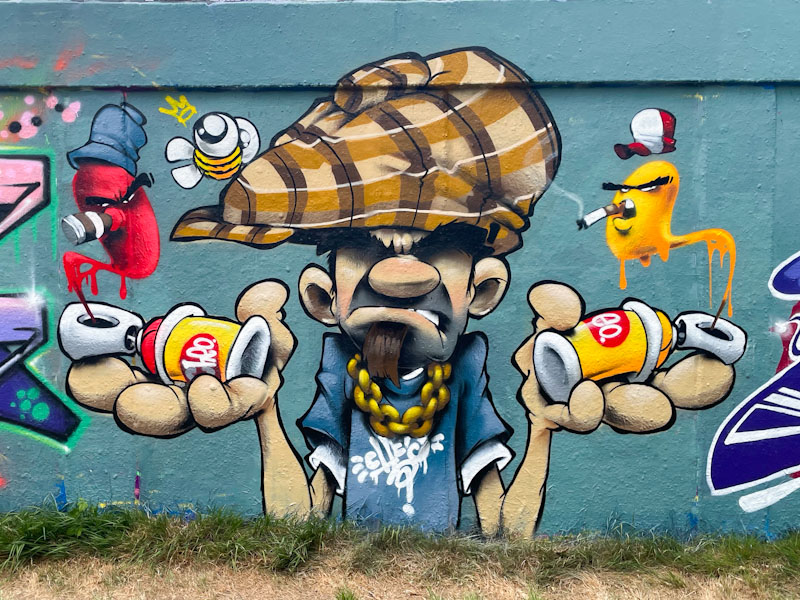 Cheo, M32 roundabout, Bristol, May 2025