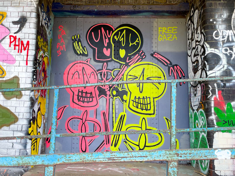 Squarms, Cumberland Basin, Bristol, July 2025