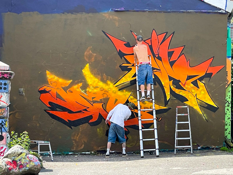 Dibz and Fade, Dean Lane, Bristol, July 2025